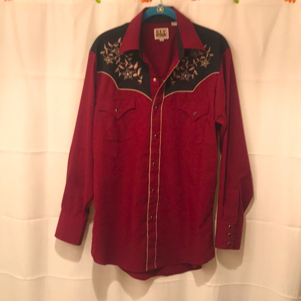 Men’s Ely Cattleman western shirt.